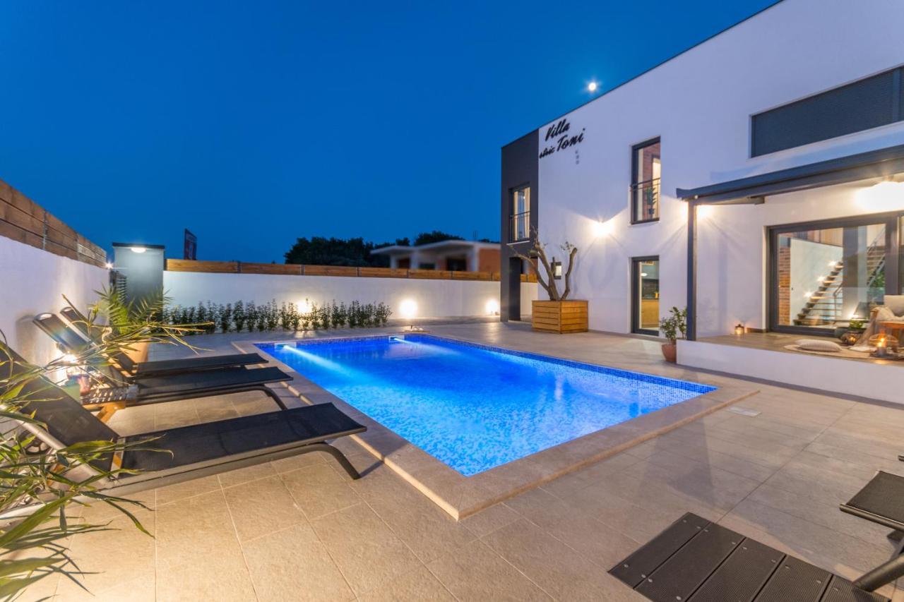 Villa stric Toni Pakoštane Esterno foto
